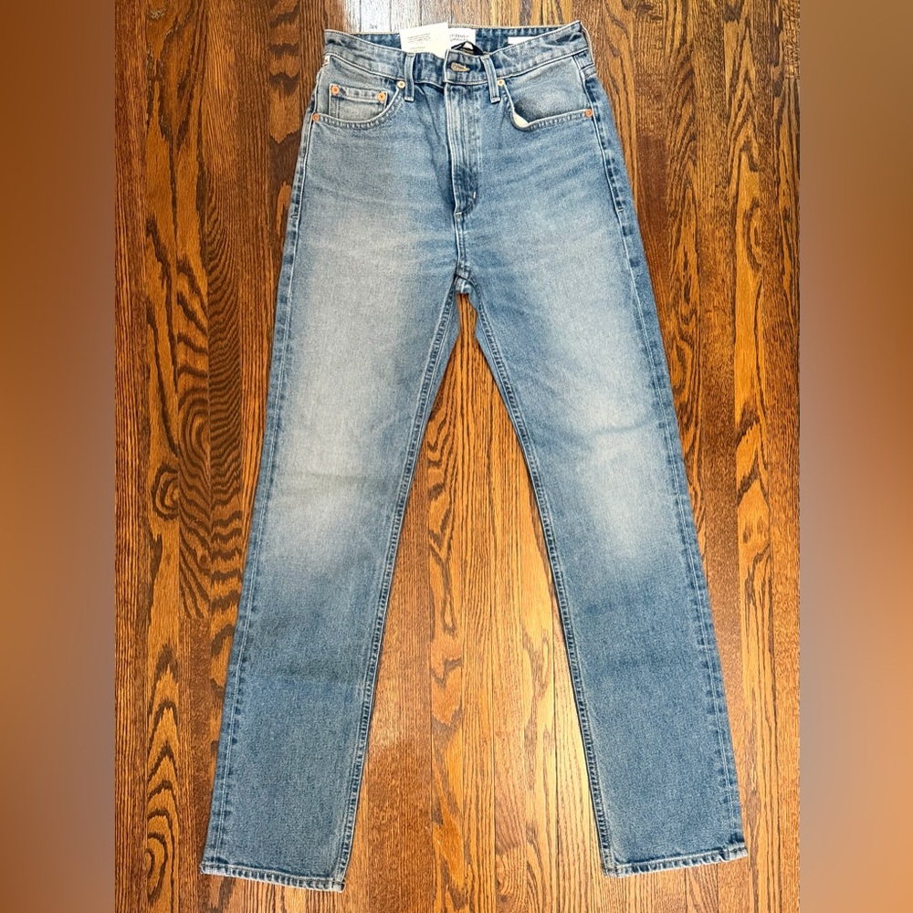 Citizens Of Humanity Light Blue Straight Leg Jeans